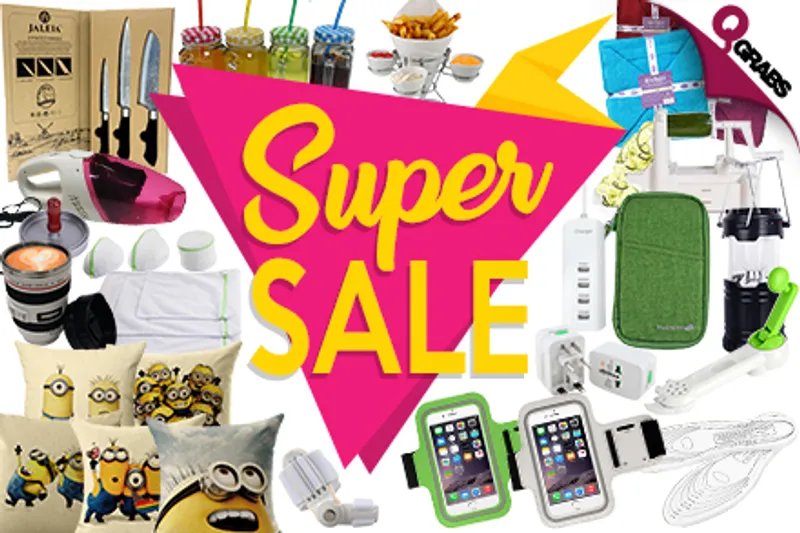From QR12 Enjoy our Latest Start of Summer Super Sale with a LOT of Assorted Items! (Up to QR110 Value)